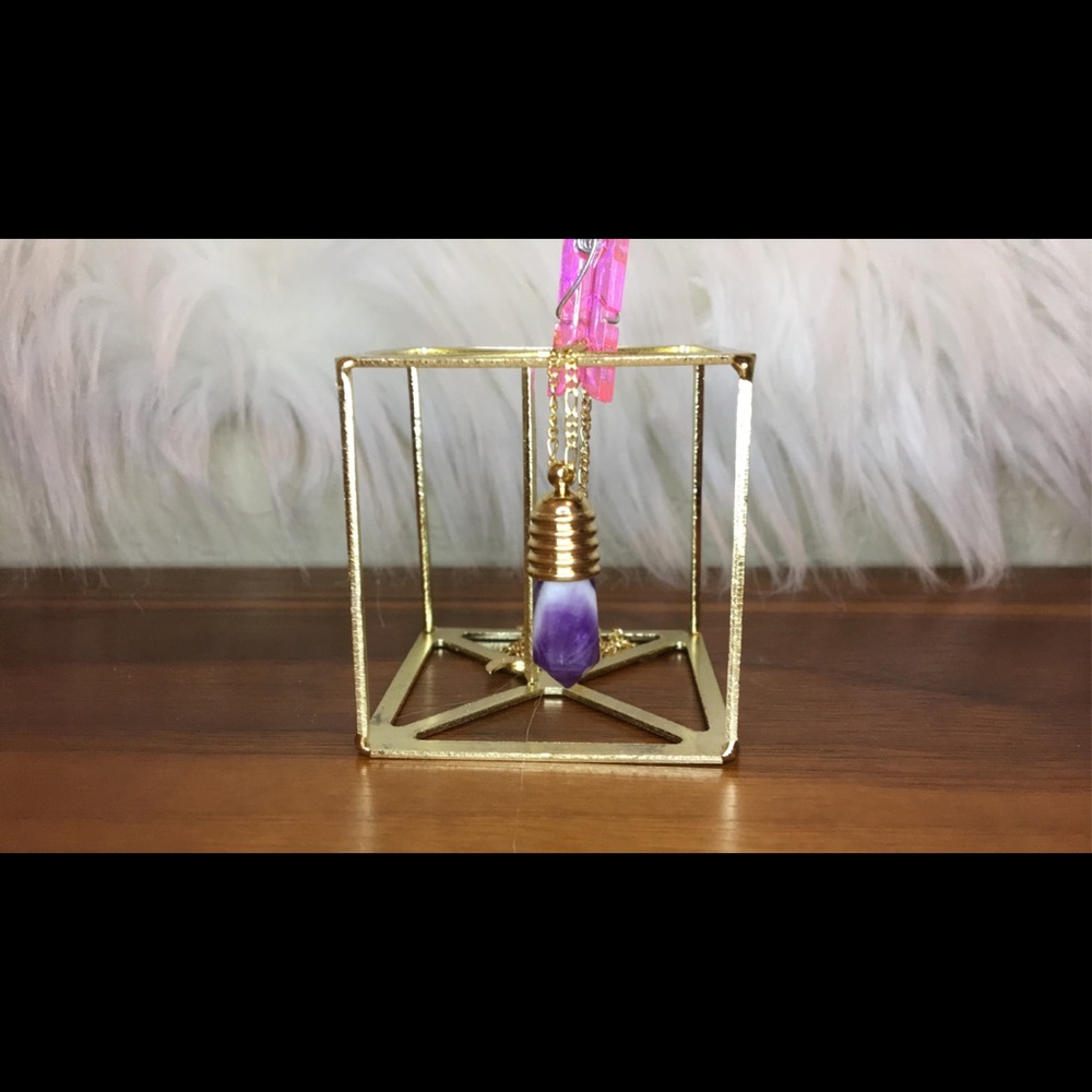 Amethyst necklace